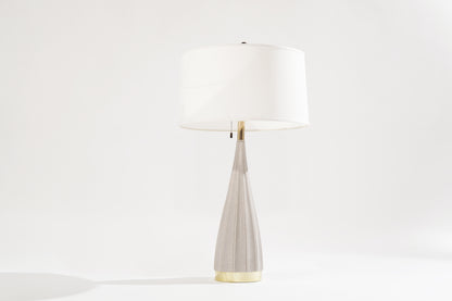 Porcelain Table Lamp by Gerald Thurston for Lightolier, 1950s