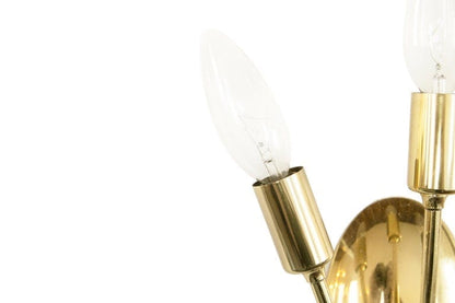 Italian Brass Sconces, 1950s