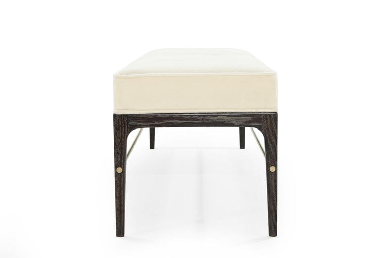 Linear Bench in Black Ceruse Series 48