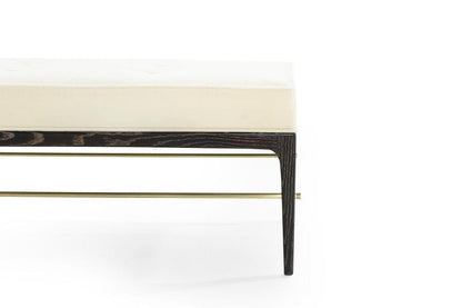 Linear Bench in Black Ceruse Series 48