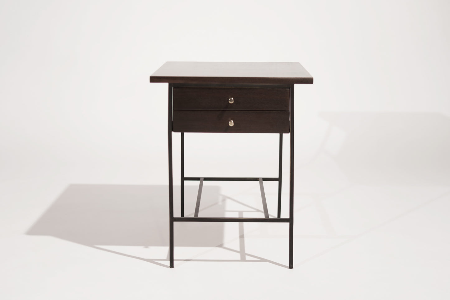 Set of Bronze Frame End Tables by Paul McCobb