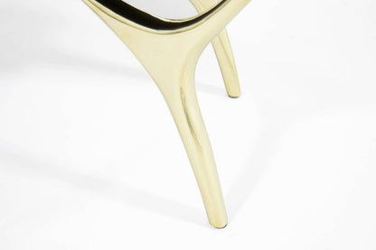 Crescent Bench Series 60 in Polished Brass