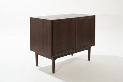 Set of Walnut Cabinets by Kipp Stewart, 1950s