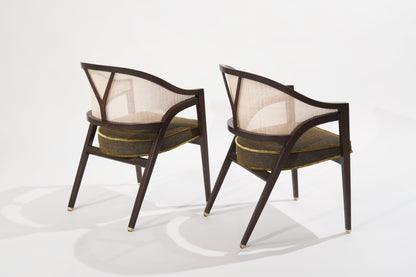 Set of "Y" Armchairs by Edward Wormley for Dunbar, C. 1950s