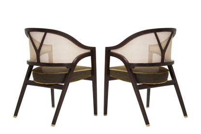 Set of "Y" Armchairs by Edward Wormley for Dunbar, C. 1950s