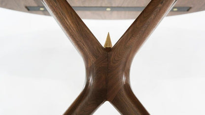 Gazelle Dining Table in Natural Walnut