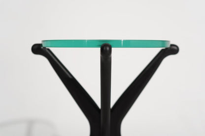 Glass Top Gazelle Collection Drinks Table