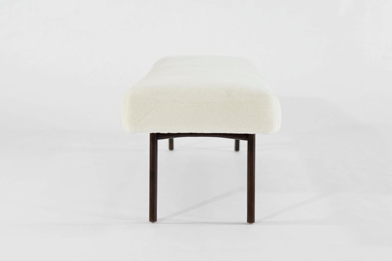 Sculptural ICO Bench Series 60 in Special Walnut