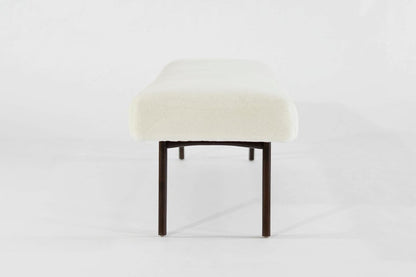 Sculptural ICO Bench Series 60 in Special Walnut