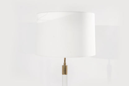 Glass Rod Floor Lamps by Hansen Lighting Co. New York, 1970s