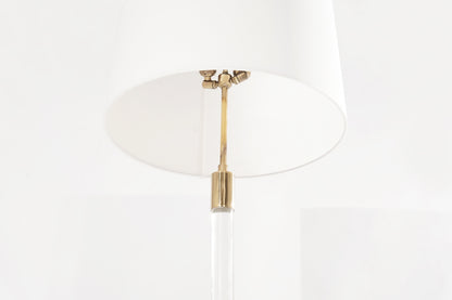 Glass Rod Floor Lamps by Hansen Lighting Co. New York, 1970s