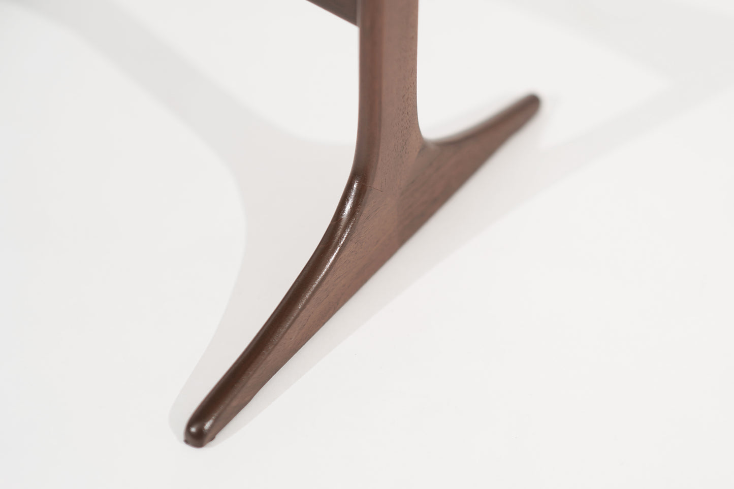 Walnut End Tables by Sven Engstrom & Gunnar Myrstrand, Sweden, circa 1960s