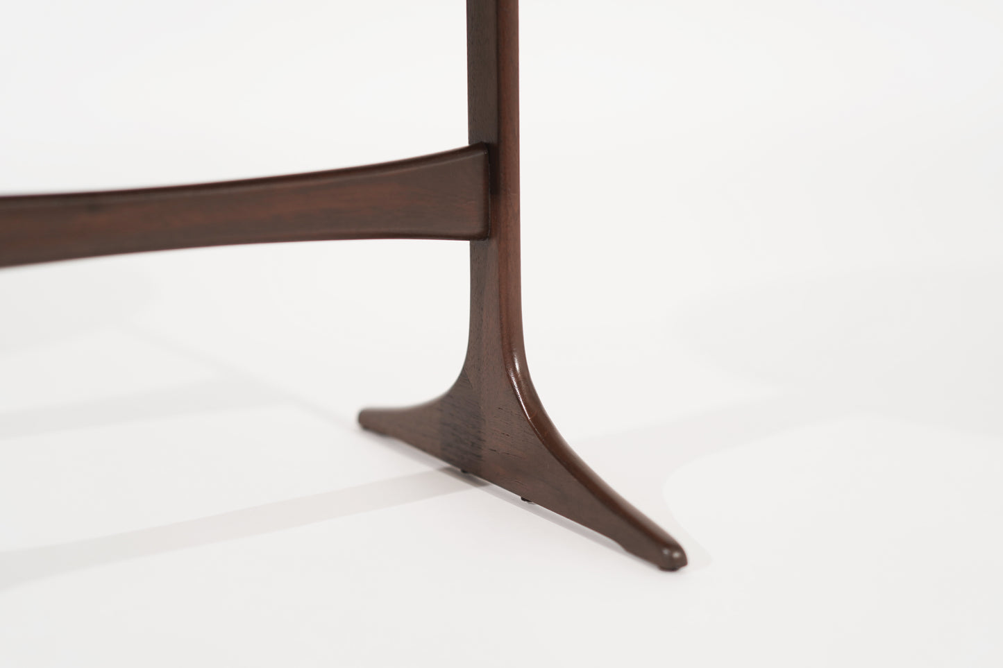 Walnut End Tables by Sven Engstrom & Gunnar Myrstrand, Sweden, circa 1960s