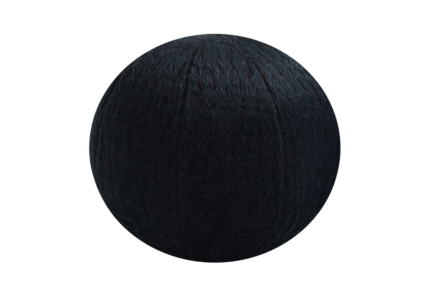 Orb Accent Pillow in Navy Blue Alpaca by Holly Hunt