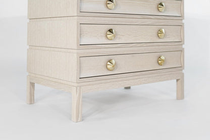Stacked Chests of Drawers in Limed Oak