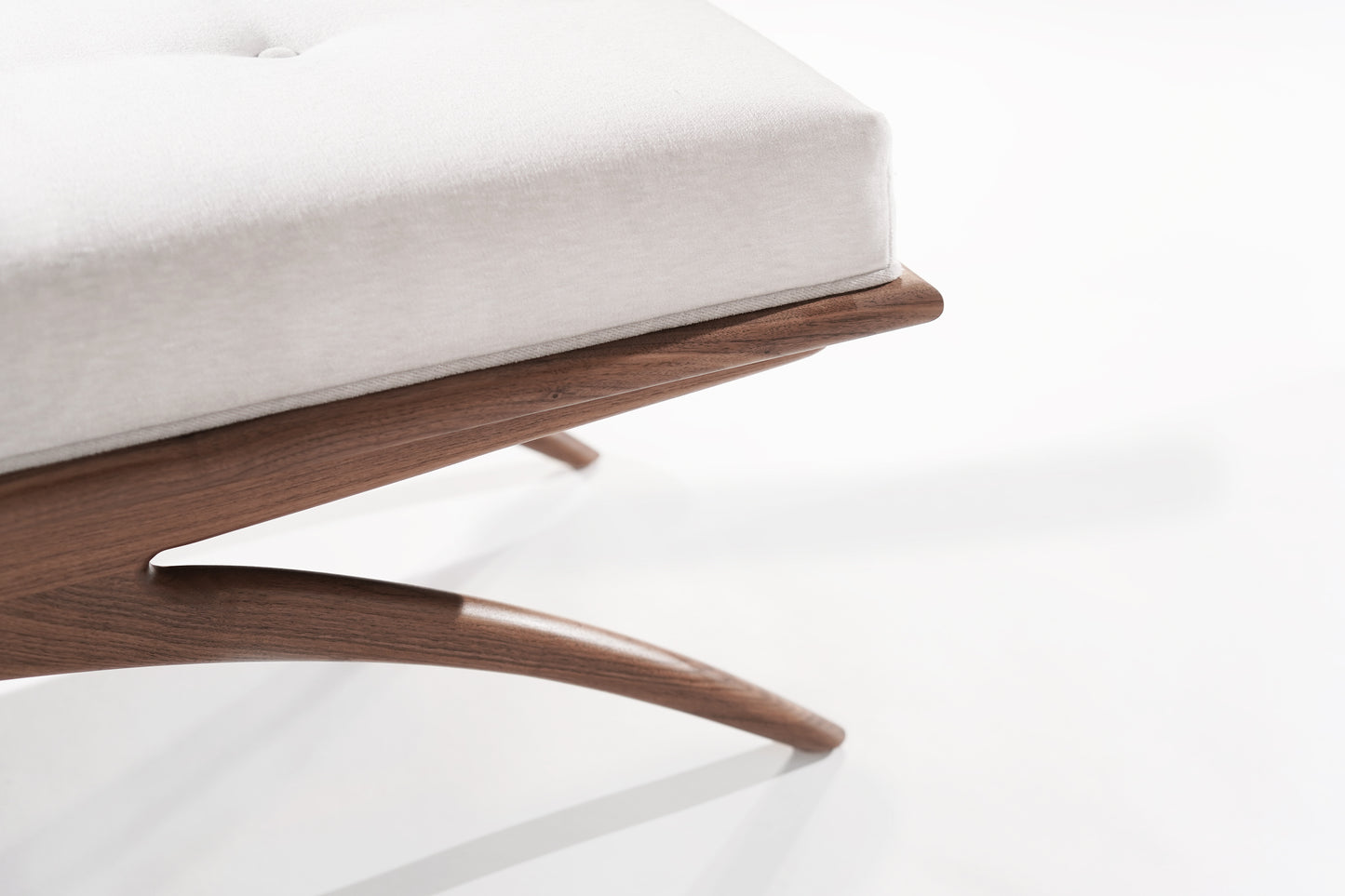 Convex Bench Series 72 in Natural Walnut