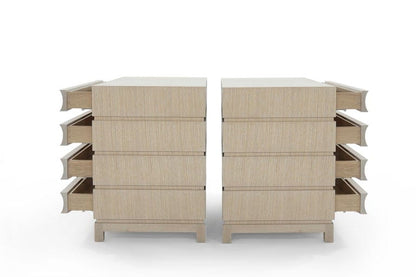 Stacked Dressers in Limed Oak