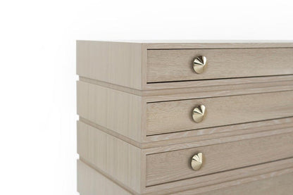 Stacked Dressers in Limed Oak