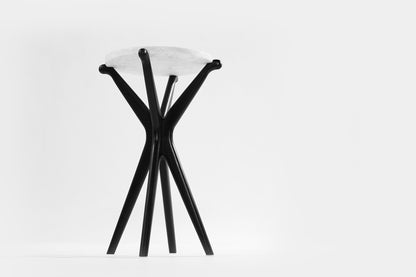 Ebonized Gazelle Collection Drinks Table