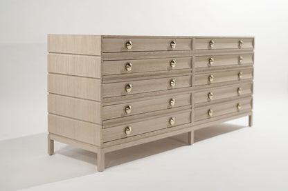 Stacked Dresser in Limed Oak