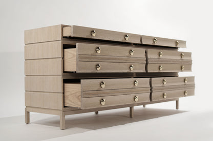 Stacked Dresser in Limed Oak