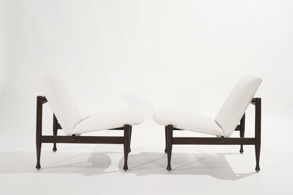 Lounge Chairs in the Style of Finn Juhl, Denmark, C. 1950s