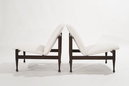 Lounge Chairs in the Style of Finn Juhl, Denmark, C. 1950s