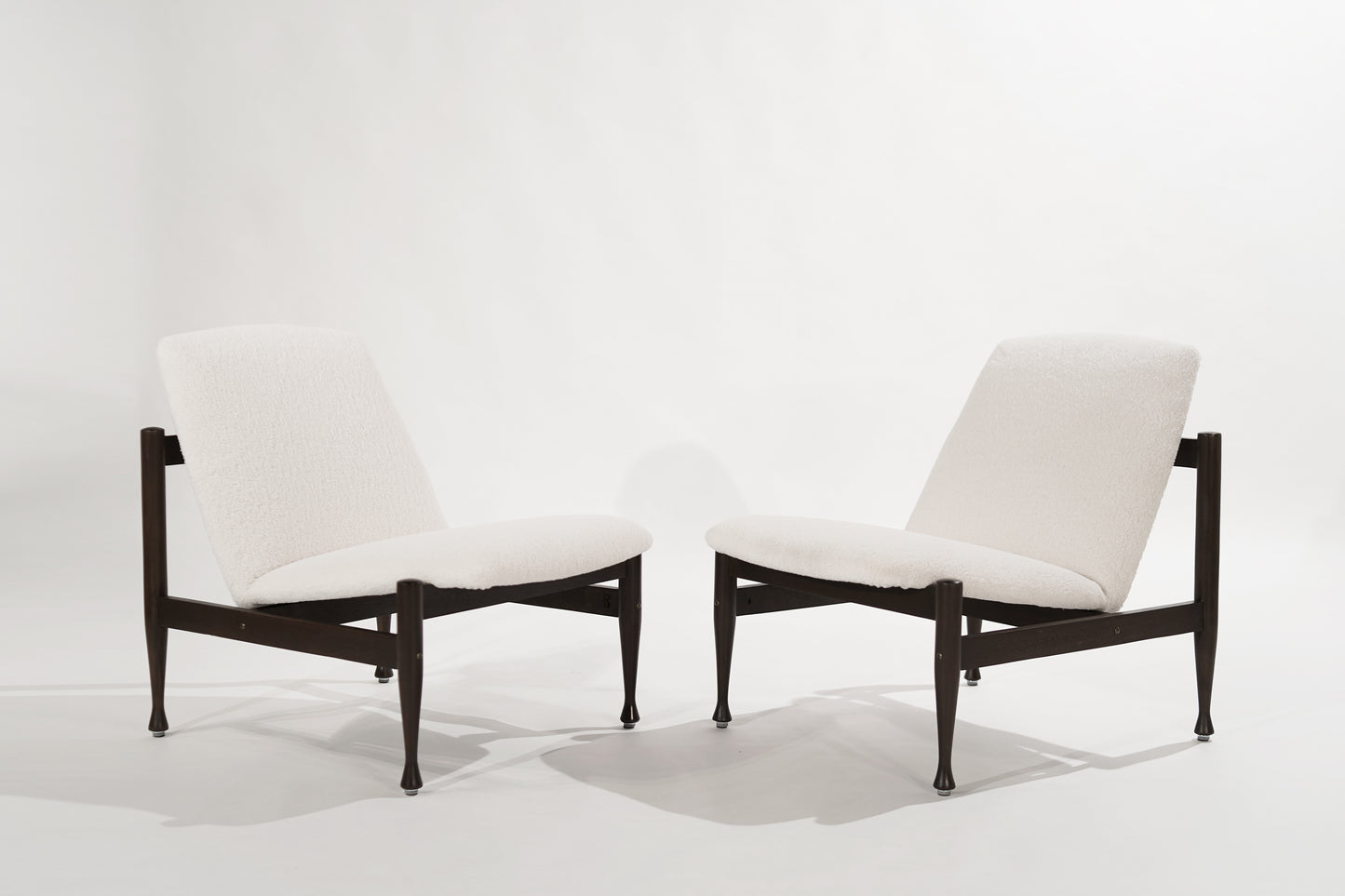 Lounge Chairs in the Style of Finn Juhl, Denmark, C. 1950s