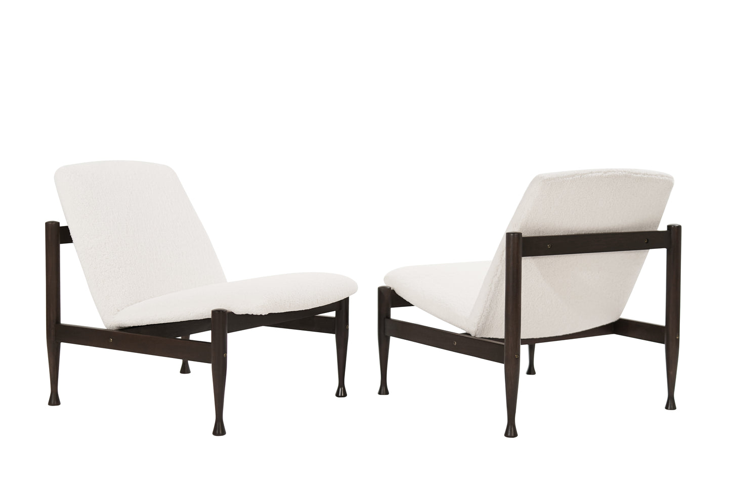 Lounge Chairs in the Style of Finn Juhl, Denmark, C. 1950s