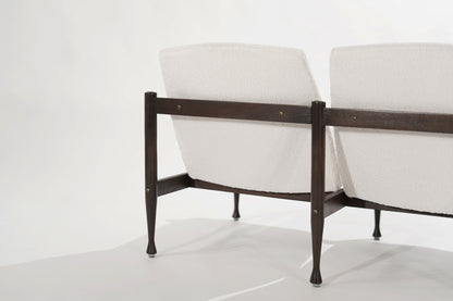 Three-Seater Sofa in the Style of Finn Juhl, Denmark, C. 1950s