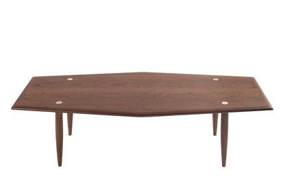 Scandinavian Modern Teak Coffee Table by Yngve Ekström for Dux, 1950s