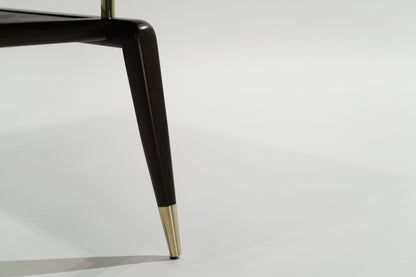 Set of GIO Benches Series 32 in Special Walnut