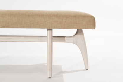 Odyssey Bench in White Oak
