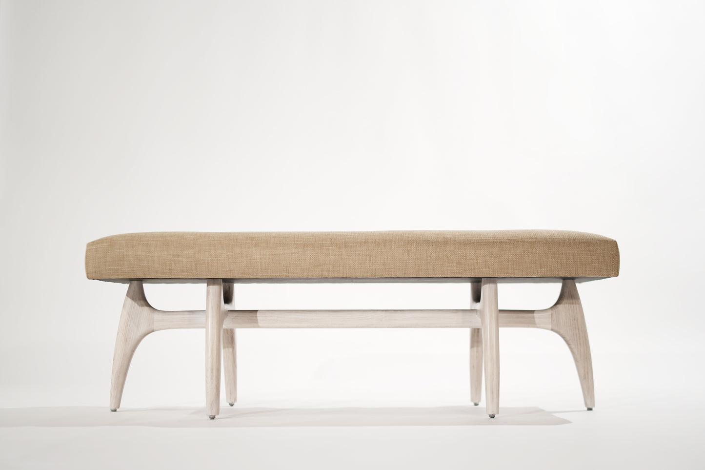 Odyssey Bench in White Oak