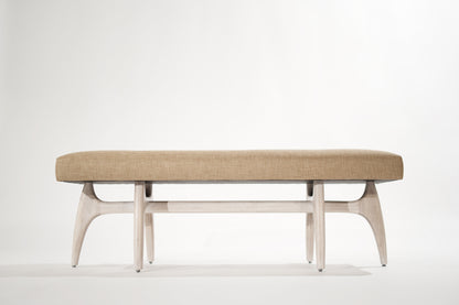 Odyssey Bench in White Oak