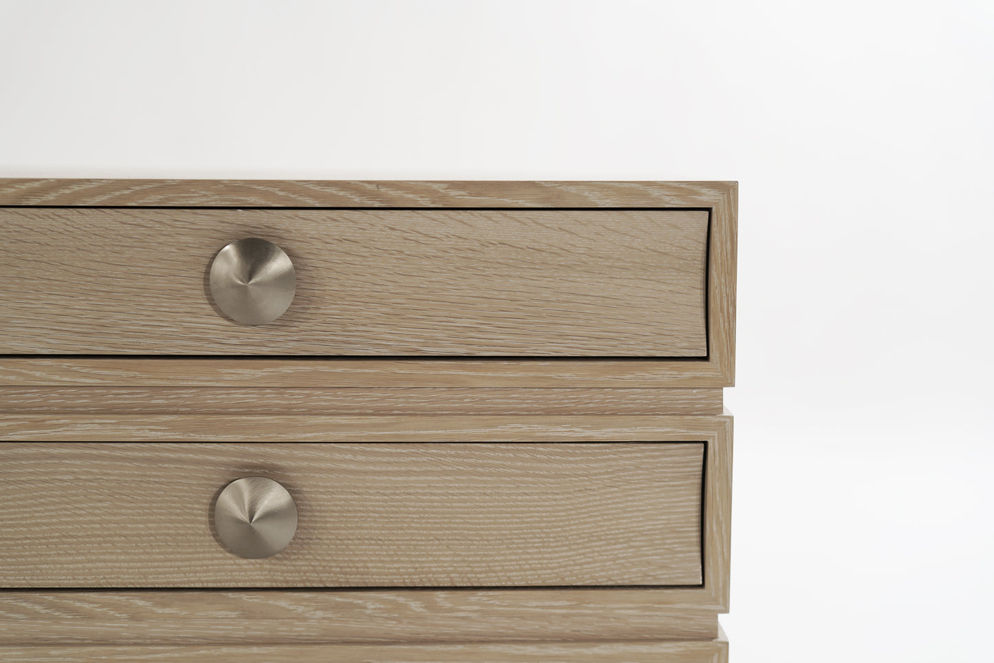 Stacked Commodes in Limed Oak