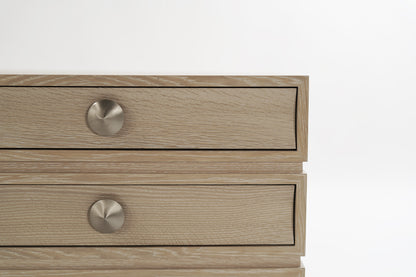 Stacked Commodes in Limed Oak