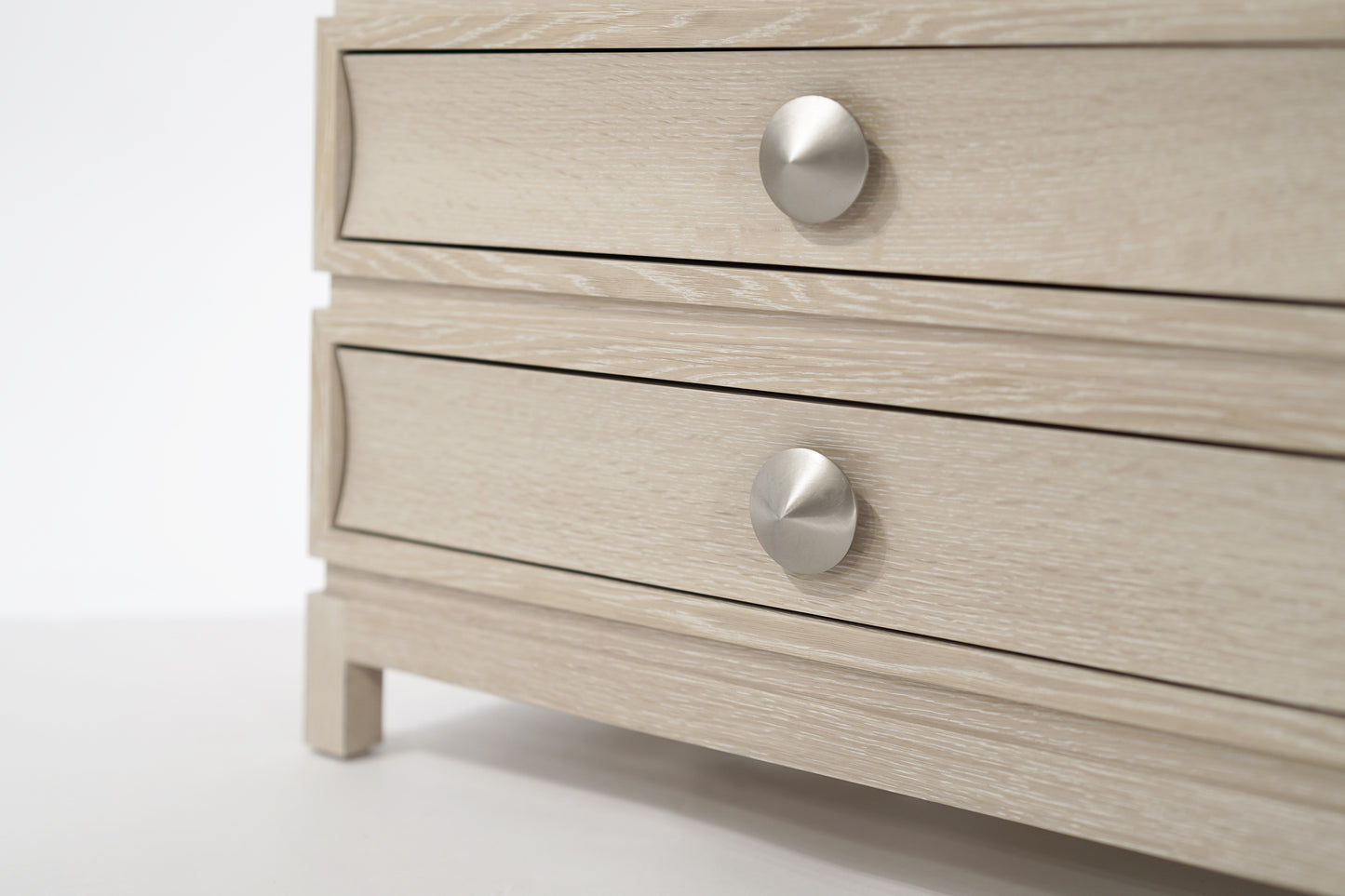 Stacked Commodes in Limed Oak