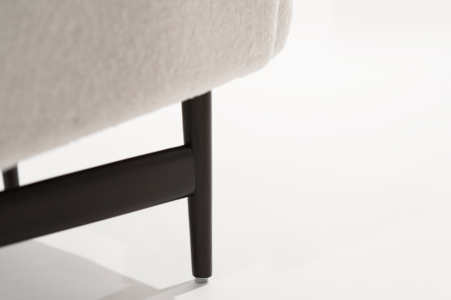 Scandinavian-Modern Lounge Chairs in Wool, 1950s