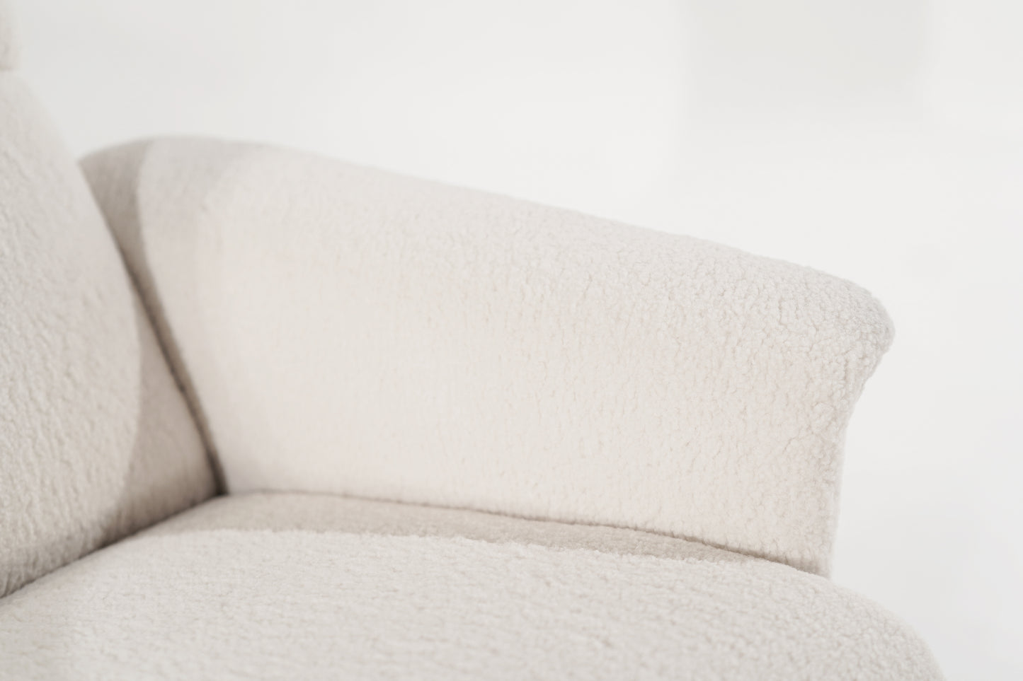 Scandinavian-Modern Lounge Chairs in Wool, 1950s