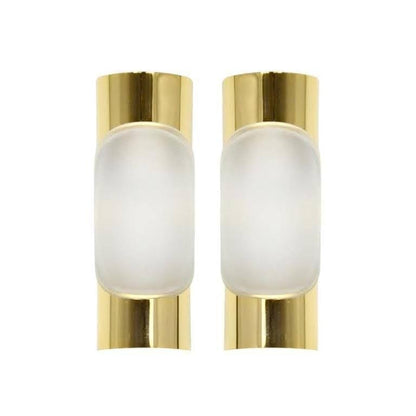 Brass Sconces by Doria Leuchten, Germany, 1960s