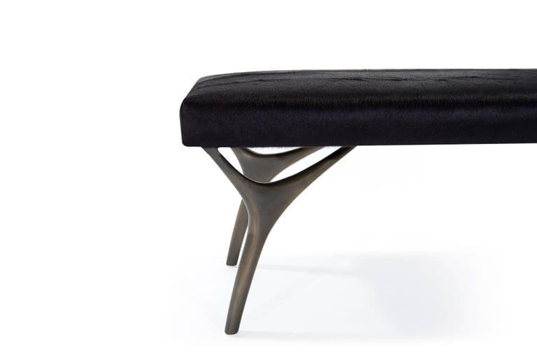 Crescent Bench Series 60 in Bronze