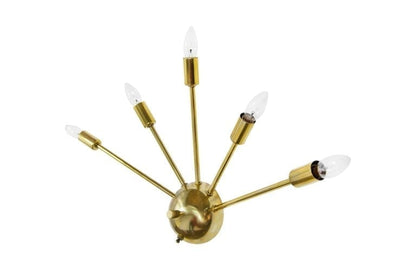 Sputnik Brass Sconces