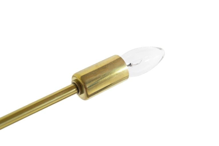 Sputnik Brass Sconces