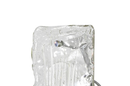 Murano Glass Ice Drip Sconces, Austria, 1960s